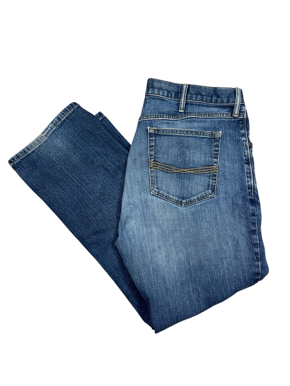 Ariat M5 Jeans Mens 40/30 Slim Straight Durham blue denim Stretch